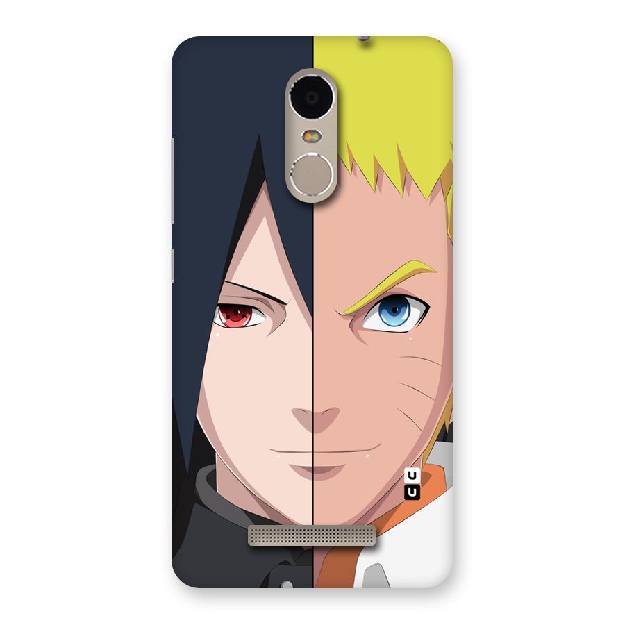 Naruto and Sasuke Back Case for Xiaomi Redmi Note 3