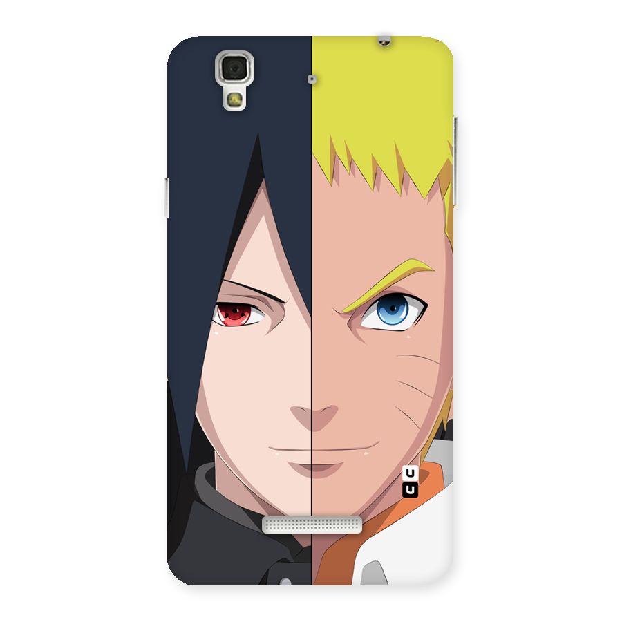 Naruto and Sasuke Back Case for YU Yureka Plus