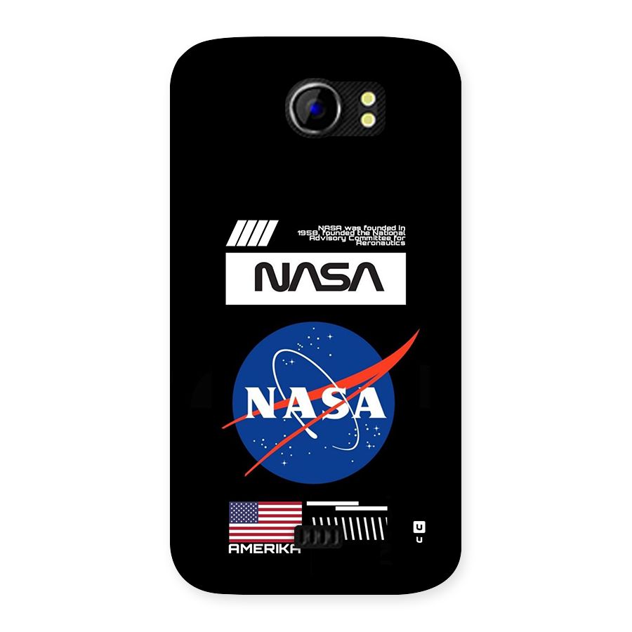 Nasa Zone Back Case for Canvas 2 A110