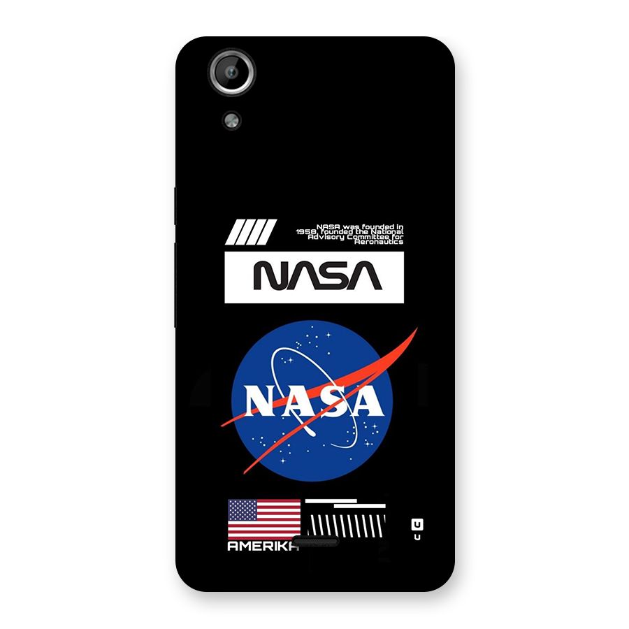 Nasa Zone Back Case for Canvas Selfie Lens Q345