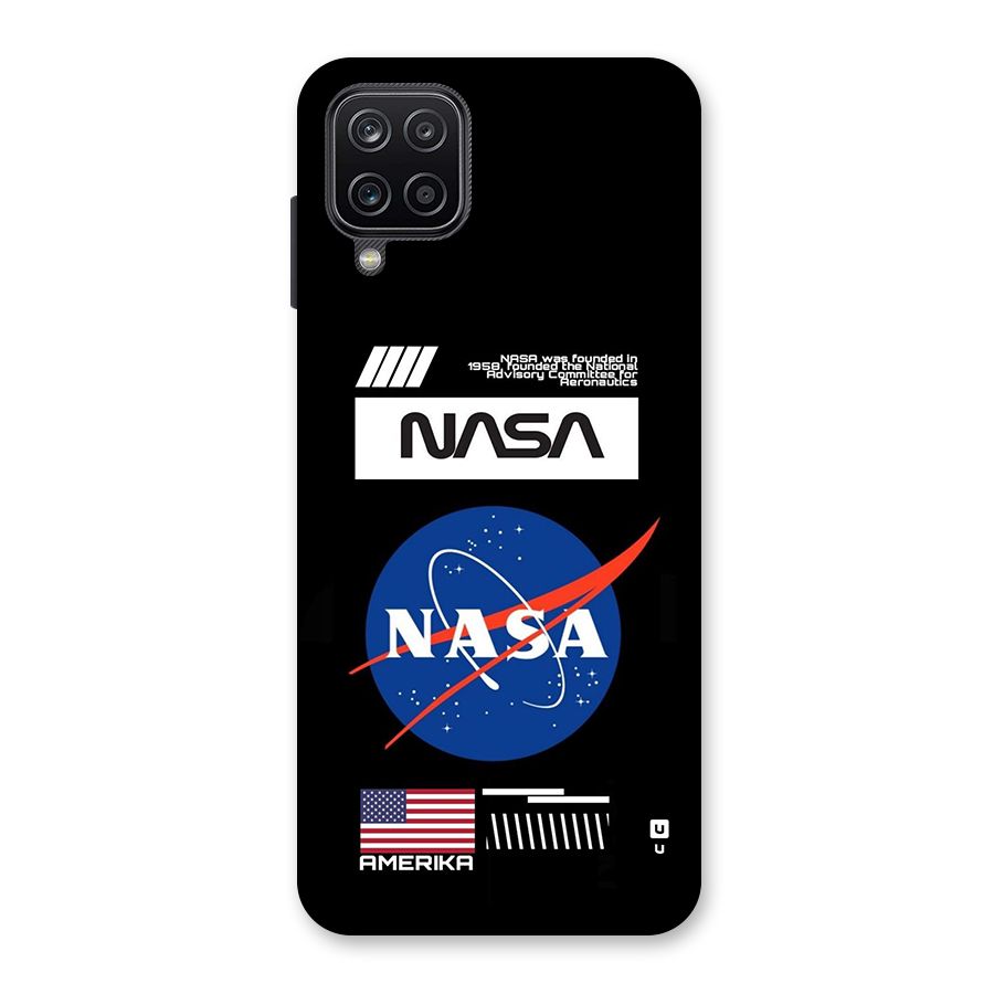 Nasa Zone Back Case for Galaxy A12