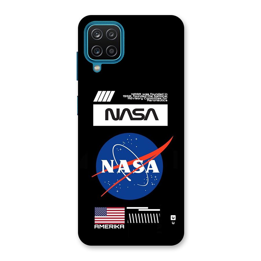 Nasa Zone Back Case for Galaxy M12
