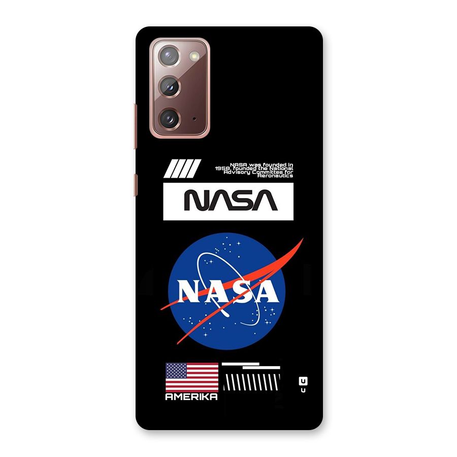 Nasa Zone Back Case for Galaxy Note 20