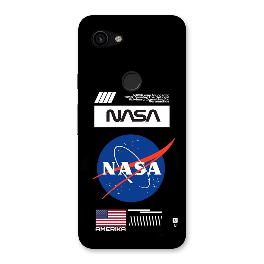 Nasa Zone Back Case for Google Pixel 3a