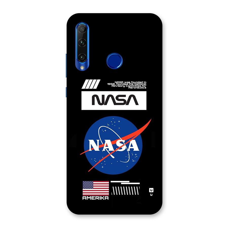 Nasa Zone Back Case for Honor 20i