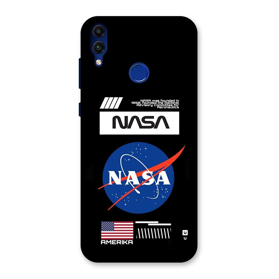 Nasa Zone Back Case for Honor 8C