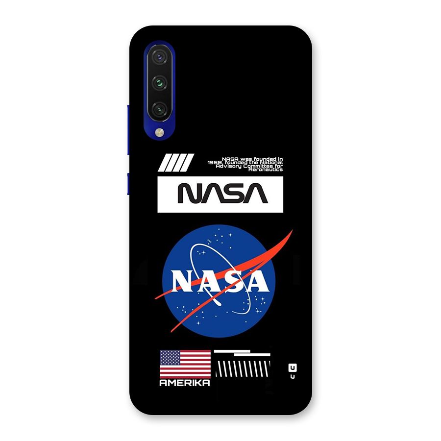 Nasa Zone Back Case for Mi A3