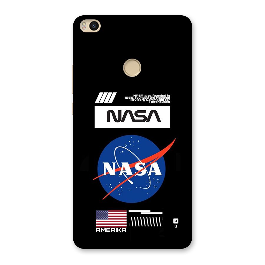 Nasa Zone Back Case for Mi Max 2
