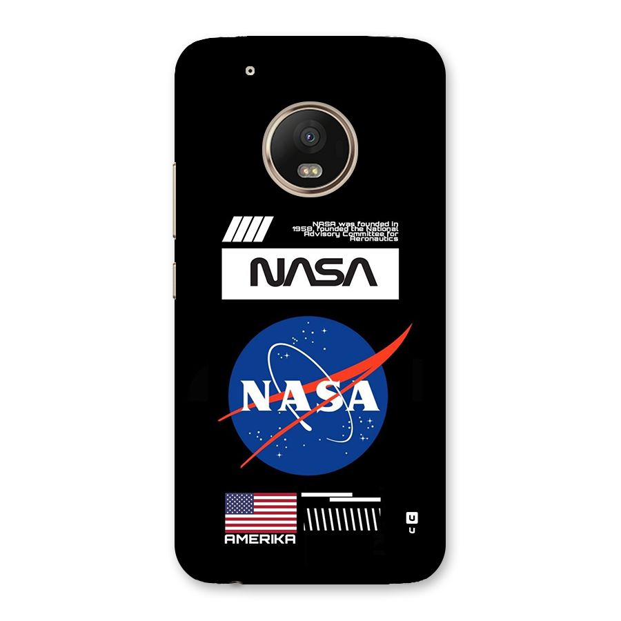 Nasa Zone Back Case for Moto G5 Plus