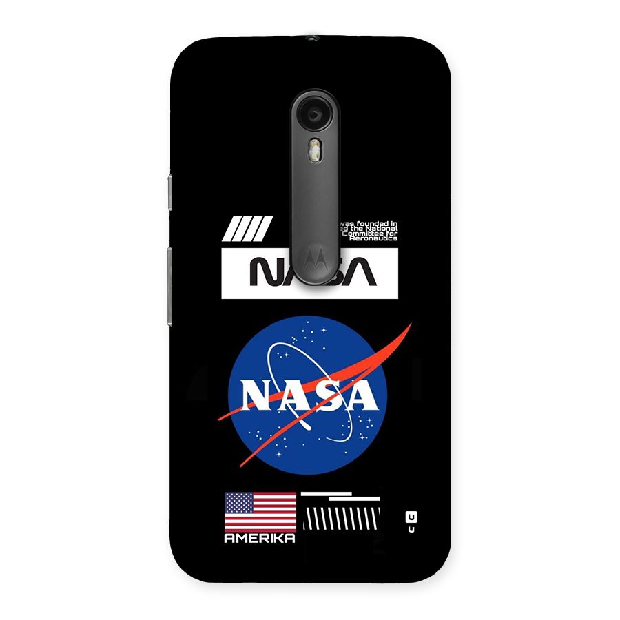 Nasa Zone Back Case for Moto G Turbo