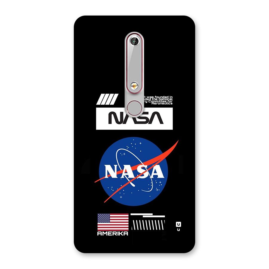 Nasa Zone Back Case for Nokia 6.1