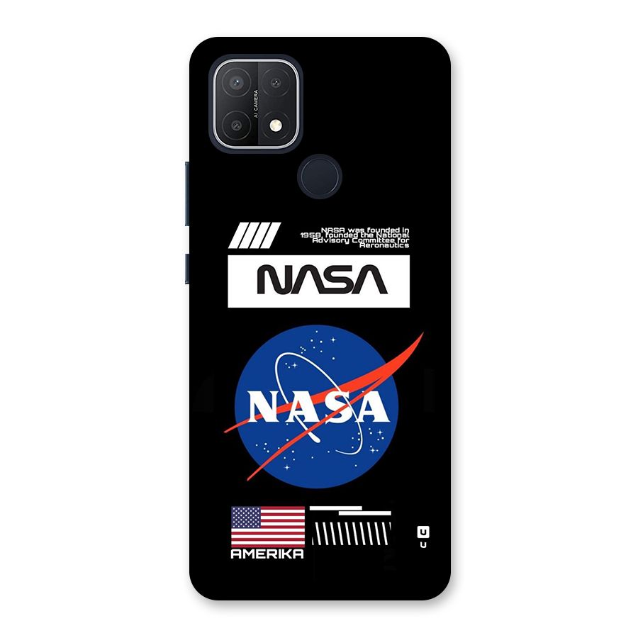 Nasa Zone Back Case for Oppo A15