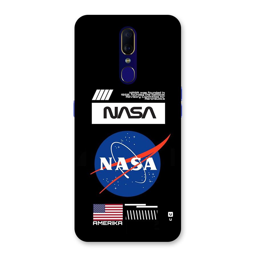 Nasa Zone Back Case for Oppo A9