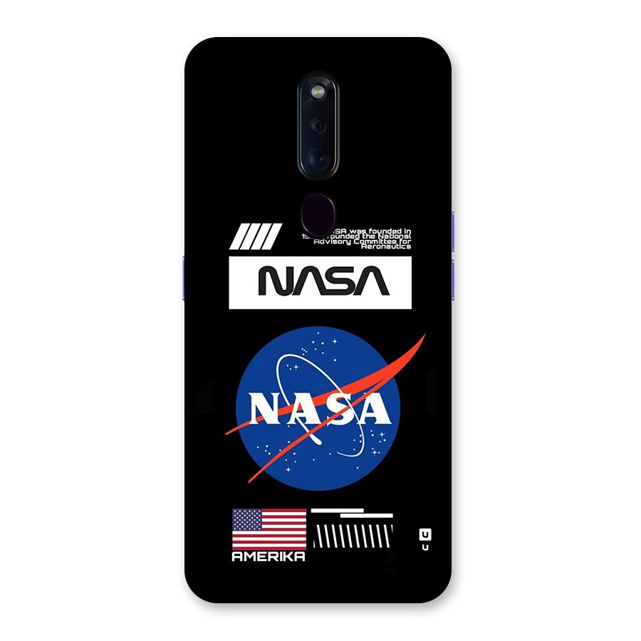 Nasa Zone Back Case for Oppo F11 Pro