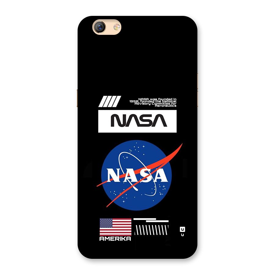 Nasa Zone Back Case for Oppo F3 Plus
