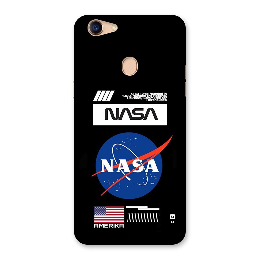 Nasa Zone Back Case for Oppo F5