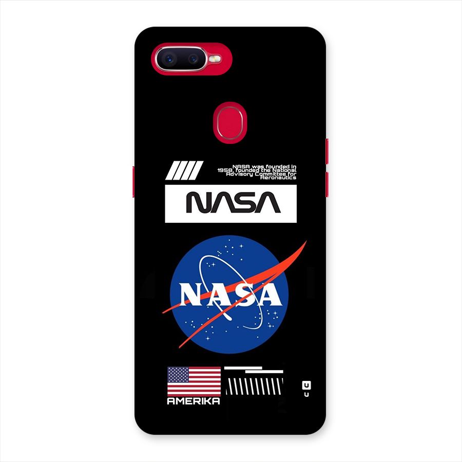 Nasa Zone Back Case for Oppo F9 Pro