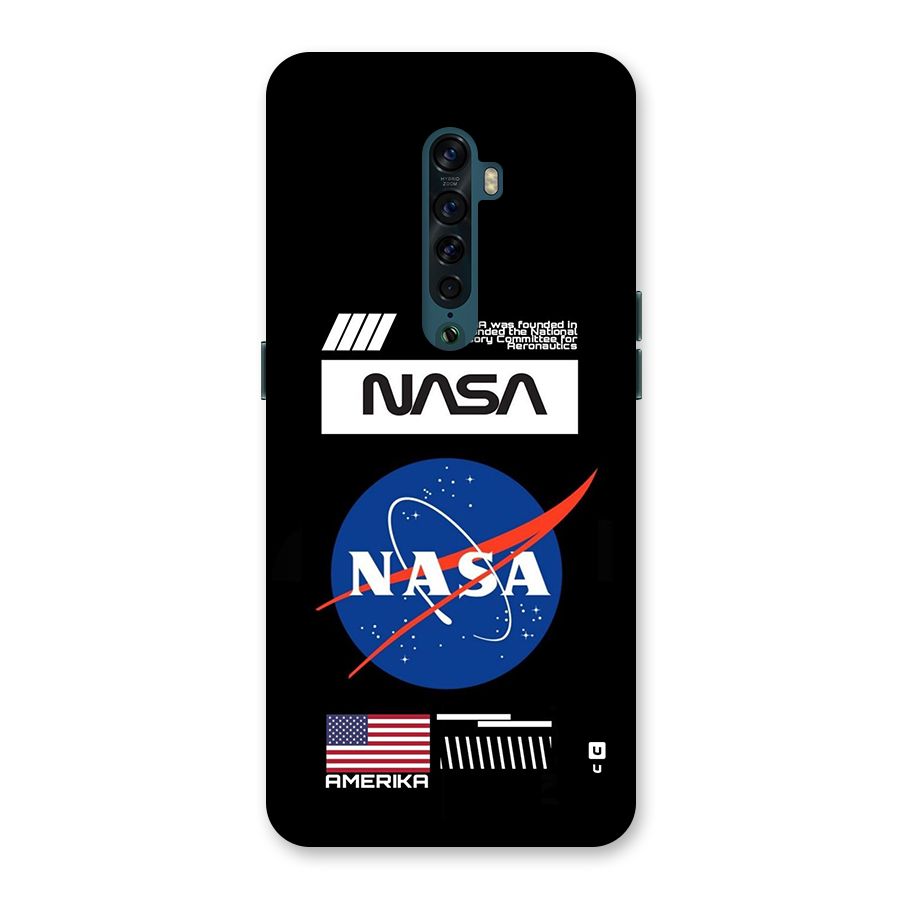 Nasa Zone Back Case for Oppo Reno2