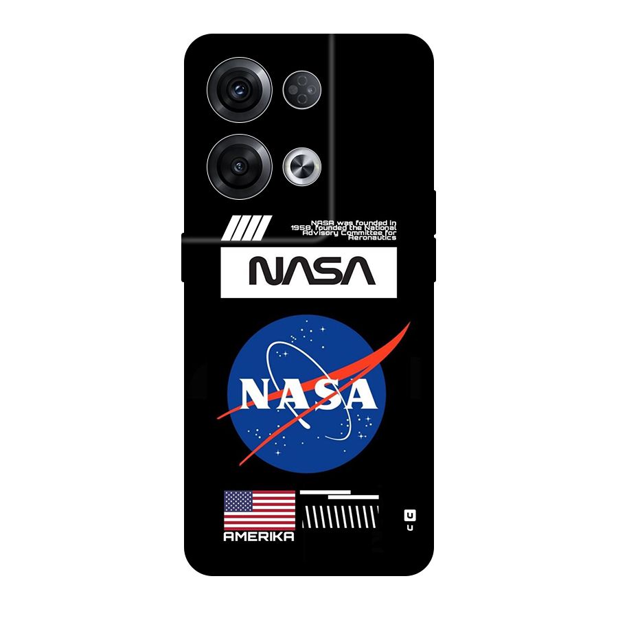 Nasa Zone Back Case for Oppo Reno8 Pro 5G