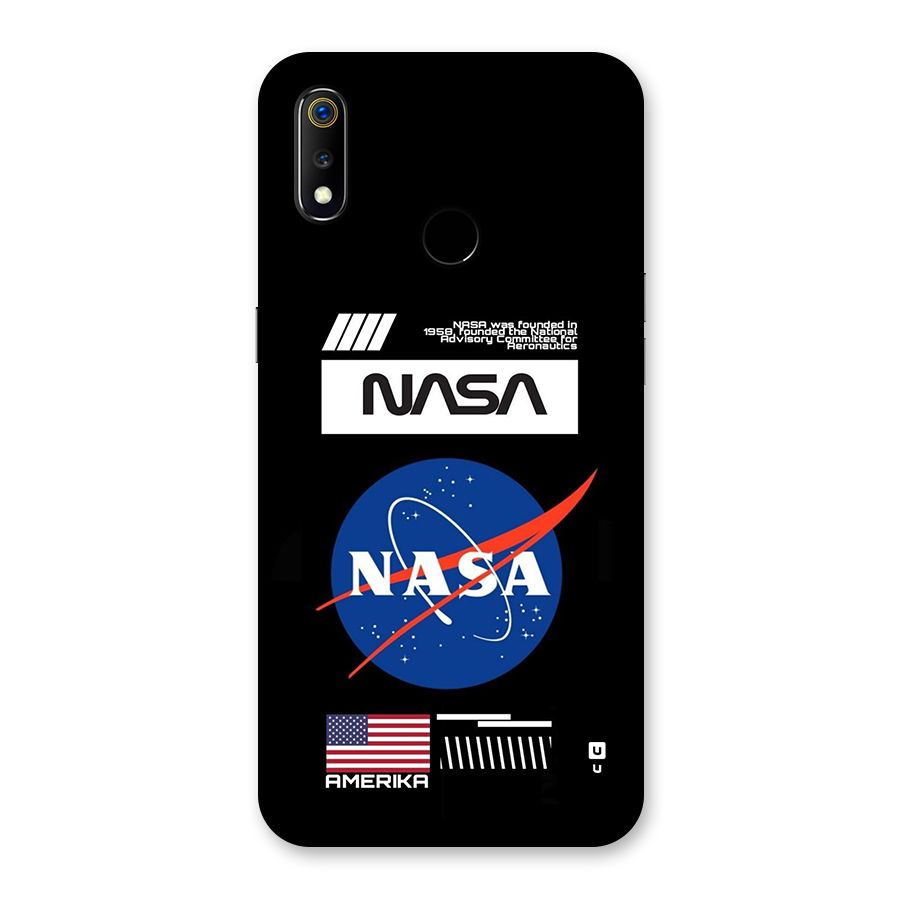 Nasa Zone Back Case for Realme 3