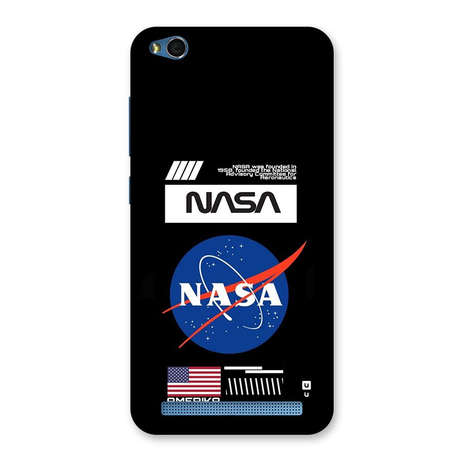 Nasa Zone Back Case for Redmi 5A