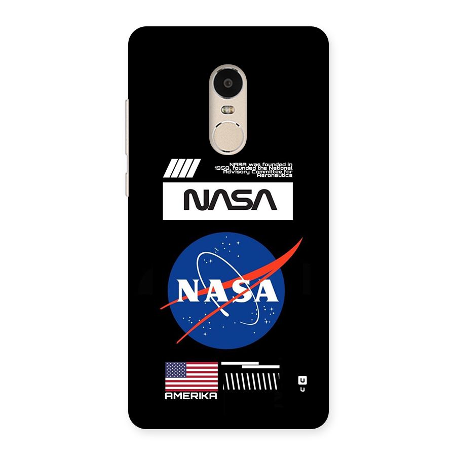 Nasa Zone Back Case for Redmi Note 4