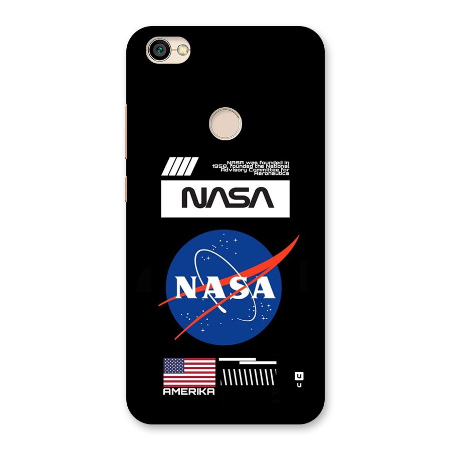 Nasa Zone Back Case for Redmi Y1 2017