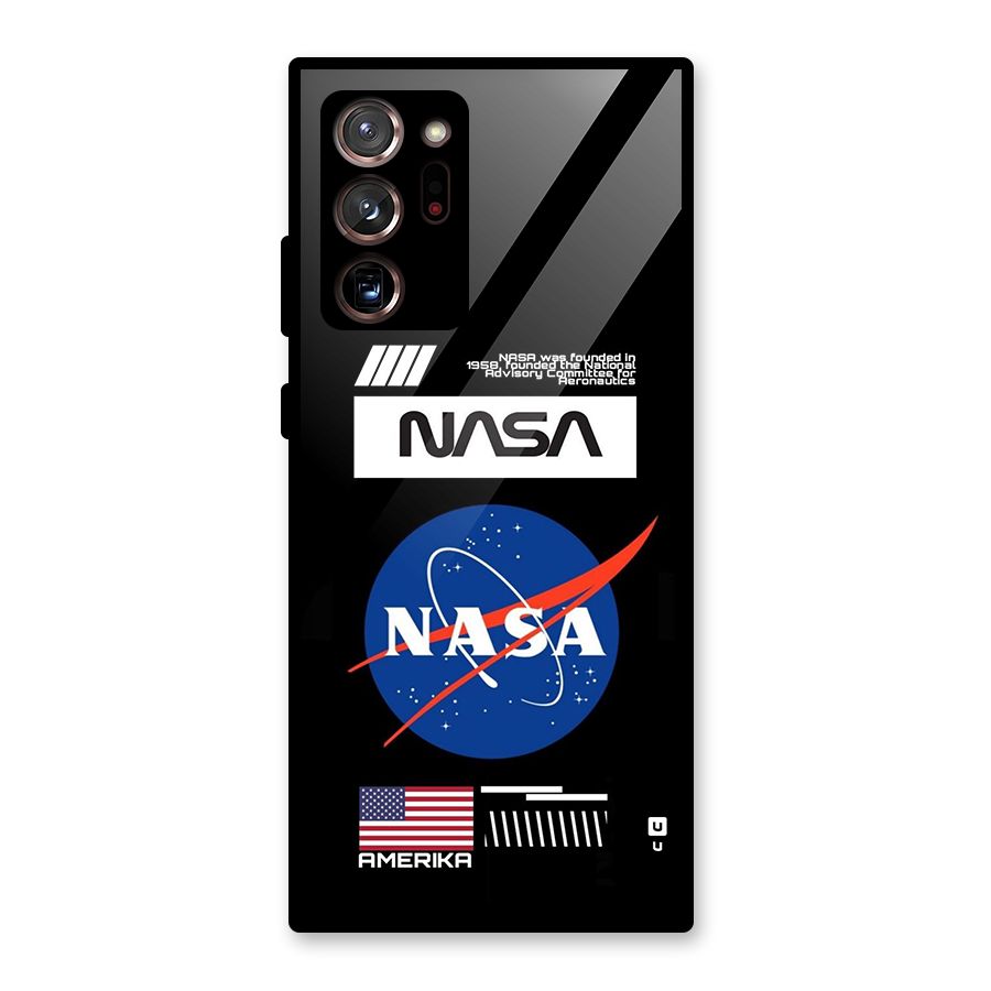 Nasa Zone Glass Back Case for Galaxy Note 20 Ultra 5G