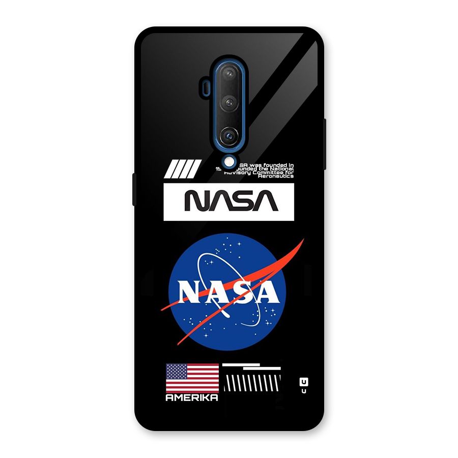 Nasa Zone Glass Back Case for OnePlus 7T Pro