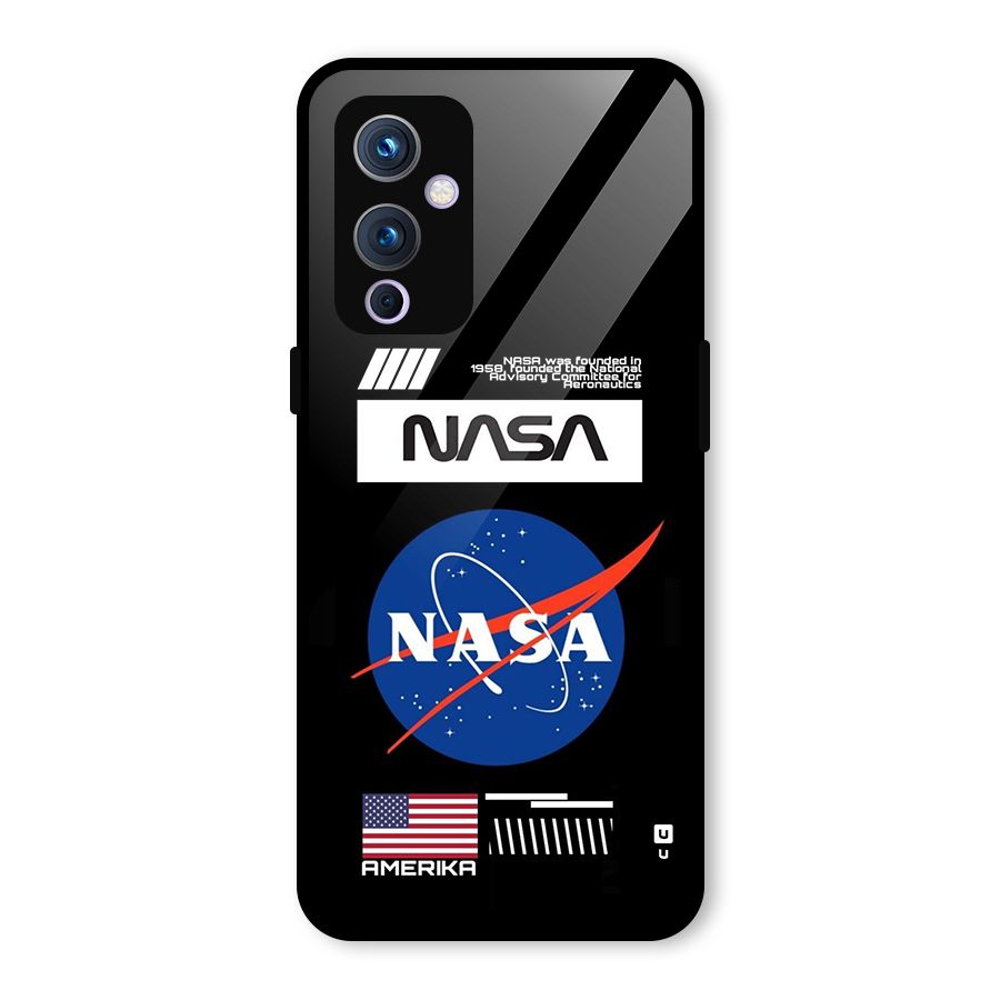 Nasa Zone Glass Back Case for OnePlus 9