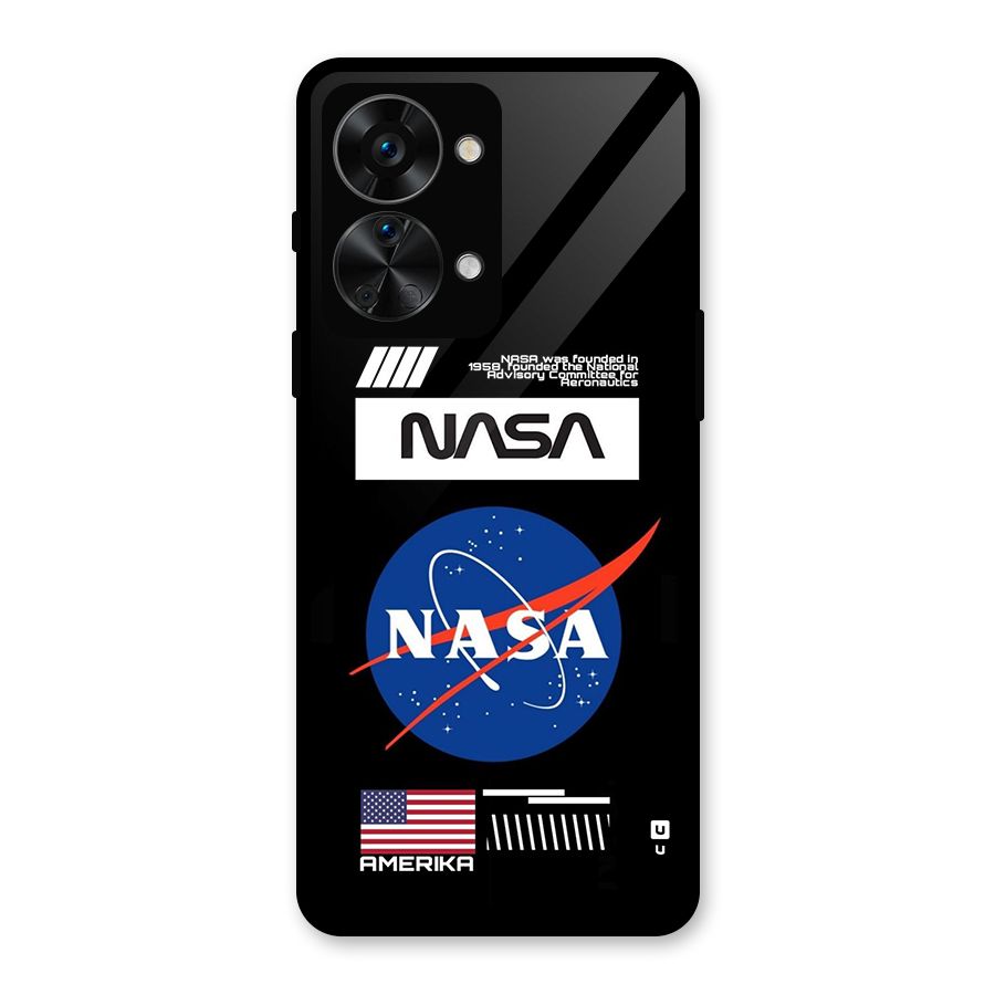 Nasa Zone Glass Back Case for OnePlus Nord 2T