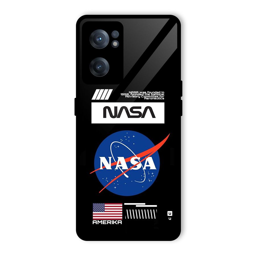 Nasa Zone Glass Back Case for OnePlus Nord CE 2 5G