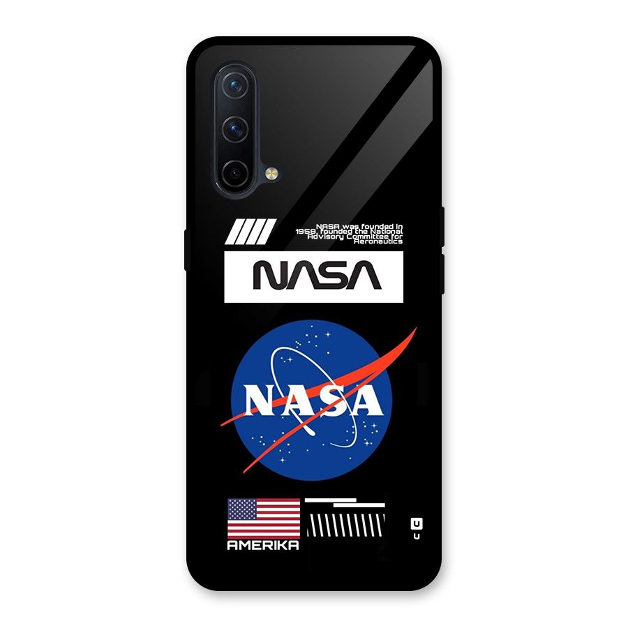 Nasa Zone Glass Back Case for OnePlus Nord CE 5G