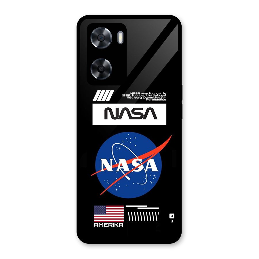 Nasa Zone Glass Back Case for OnePlus Nord N20 SE