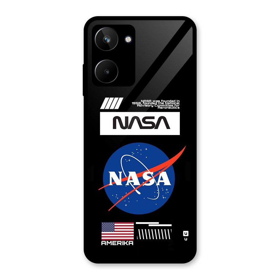 Nasa Zone Glass Back Case for Realme 10