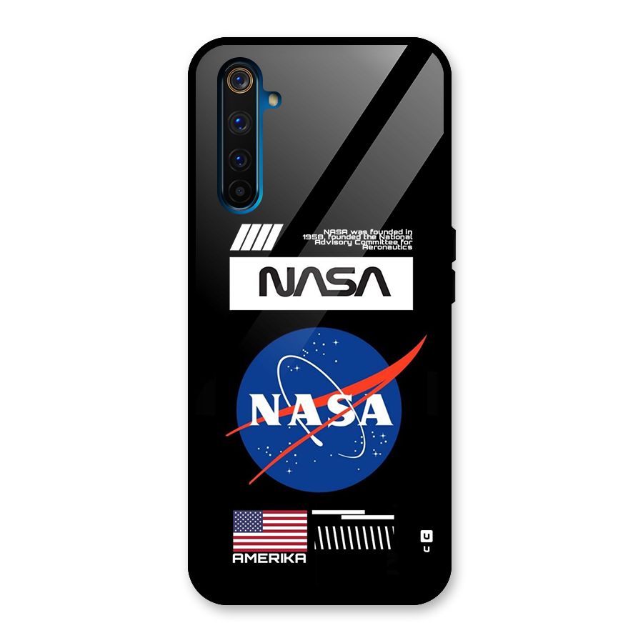 Nasa Zone Glass Back Case for Realme 6 Pro