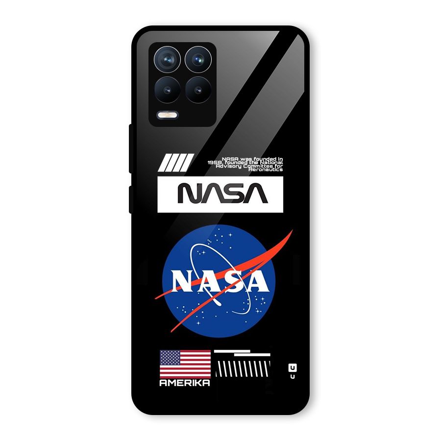 Nasa Zone Glass Back Case for Realme 8