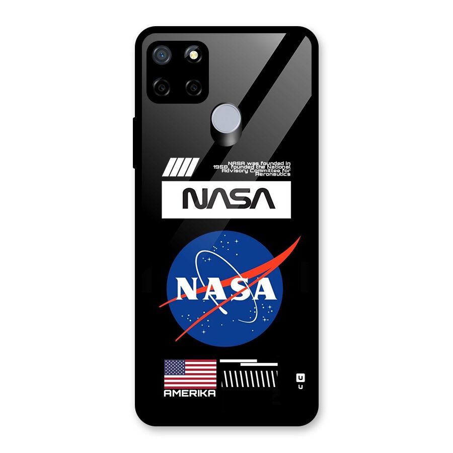 Nasa Zone Glass Back Case for Realme C12