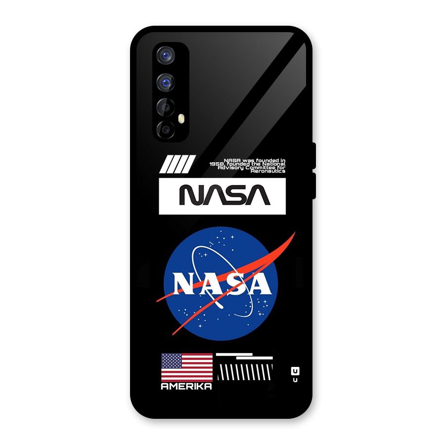 Nasa Zone Glass Back Case for Realme Narzo 20 Pro