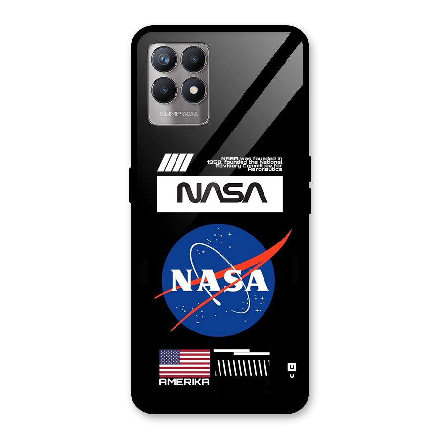 Nasa Zone Glass Back Case for Realme Narzo 50