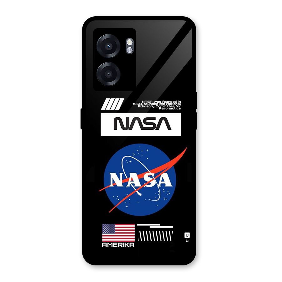 Nasa Zone Glass Back Case for Realme Narzo 50 5G