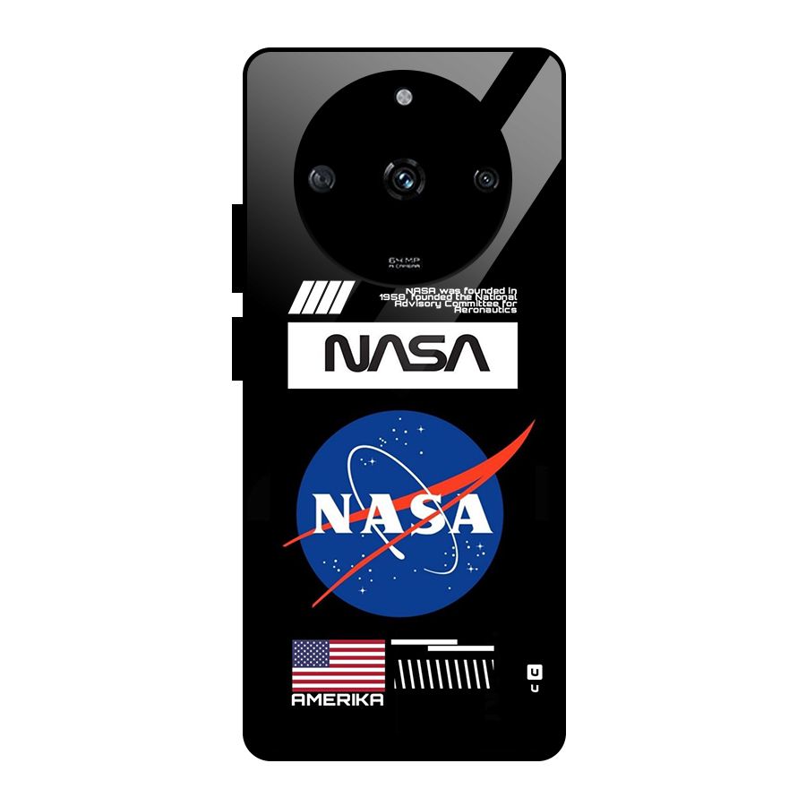 Nasa Zone Glass Back Case for Realme Narzo 60 5G