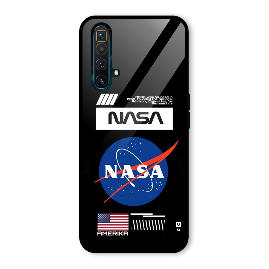 Nasa Zone Glass Back Case for Realme X3 SuperZoom