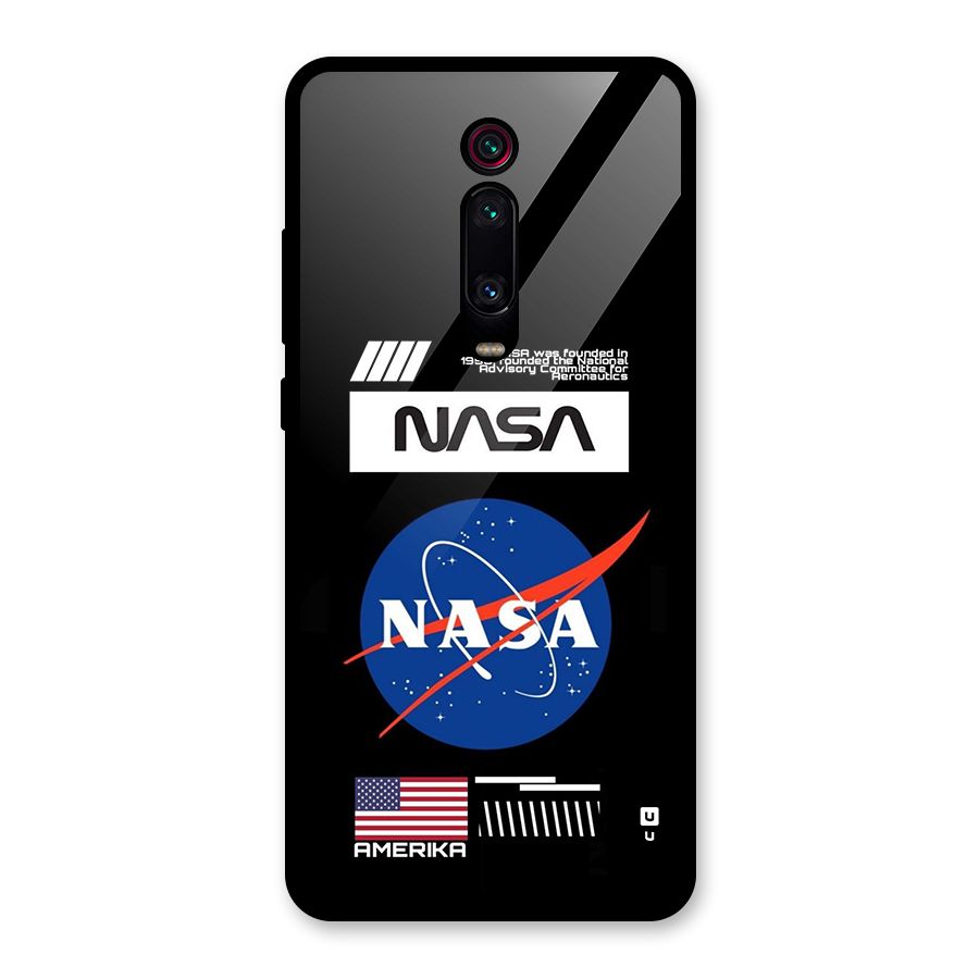 Nasa Zone Glass Back Case for Redmi K20
