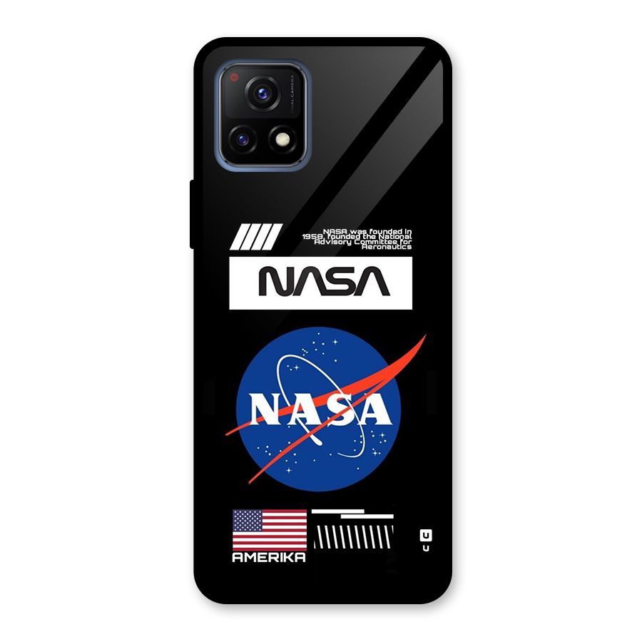 Nasa Zone Glass Back Case for Vivo Y72 5G