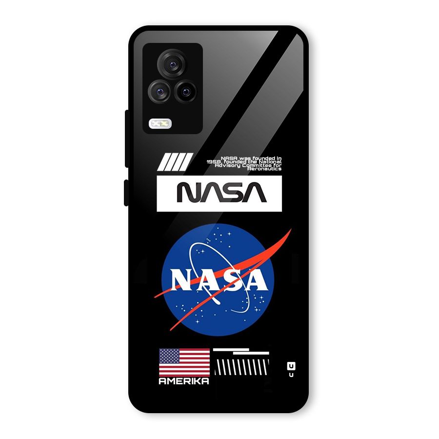 Nasa Zone Glass Back Case for Vivo iQOO 7 Legend 5G