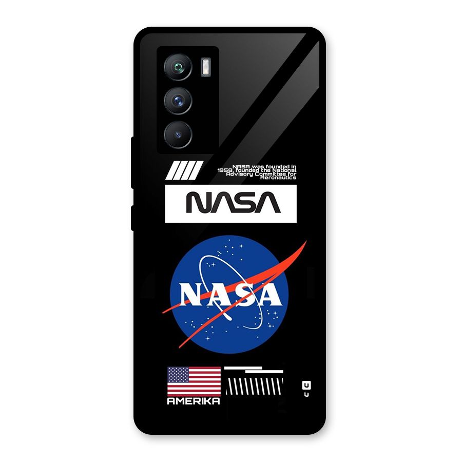 Nasa Zone Glass Back Case for Vivo iQOO 9 SE