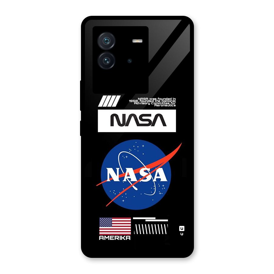 Nasa Zone Glass Back Case for Vivo iQOO Neo 6 5G