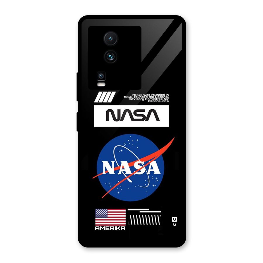Nasa Zone Glass Back Case for Vivo iQOO Neo 7