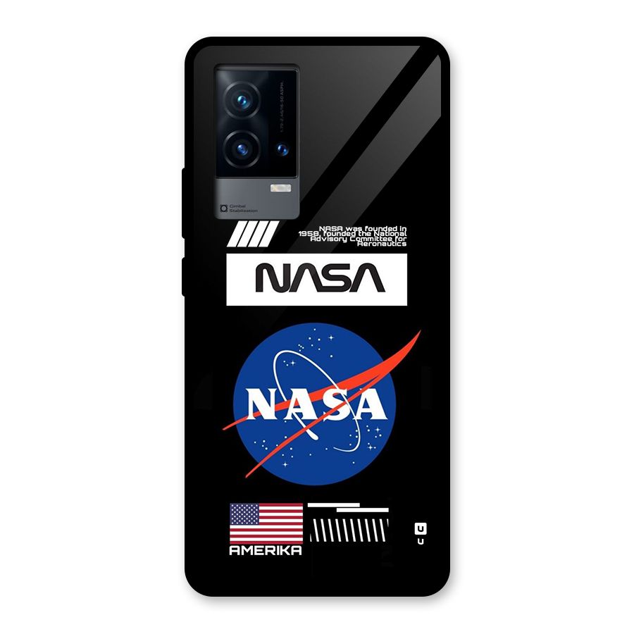 Nasa Zone Glass Back Case for iQOO 9 5G